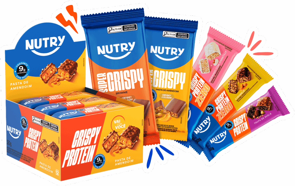 Nutry - imagem novas embalagens